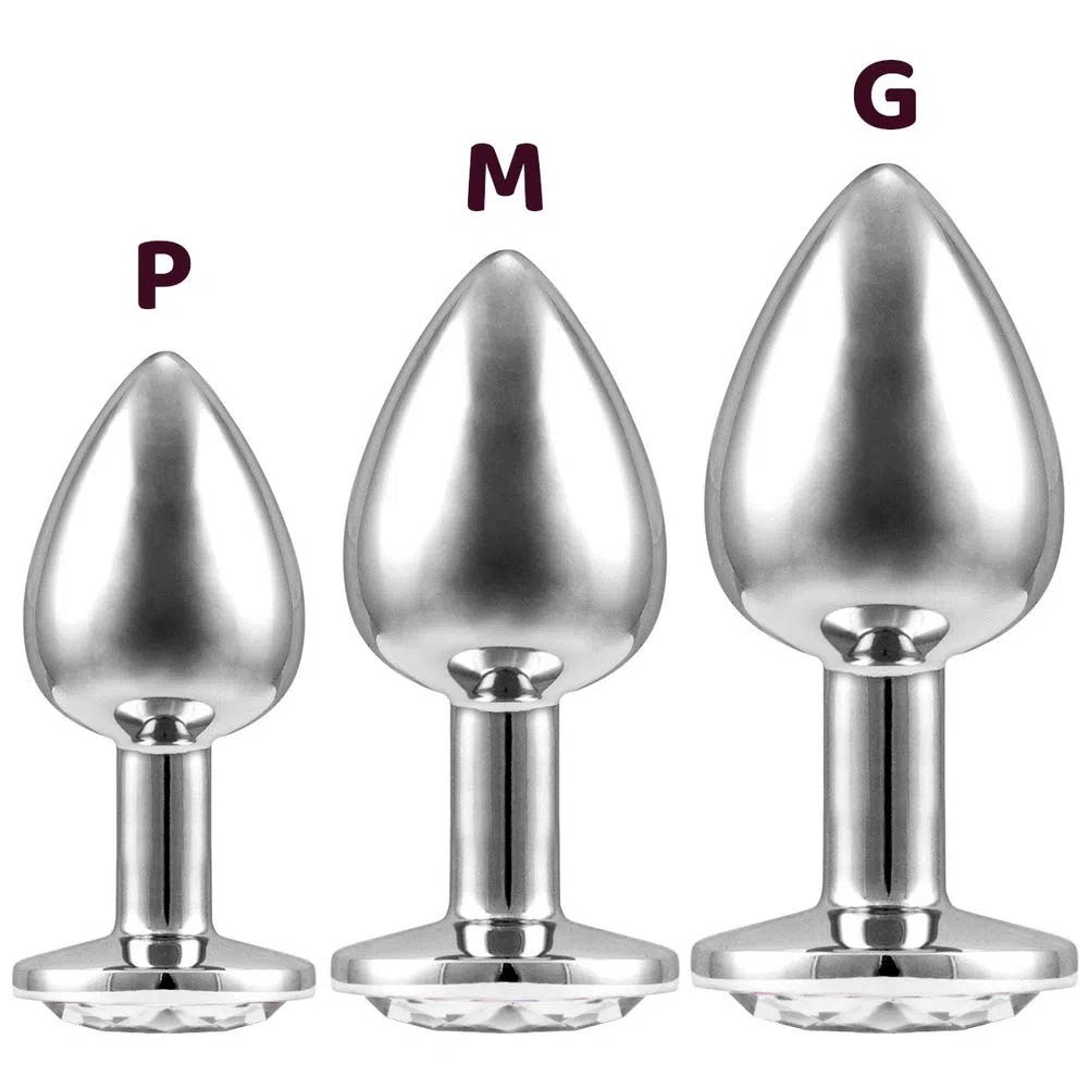 Plug Anal de Aço Inox Tamanho G - Imagem 2