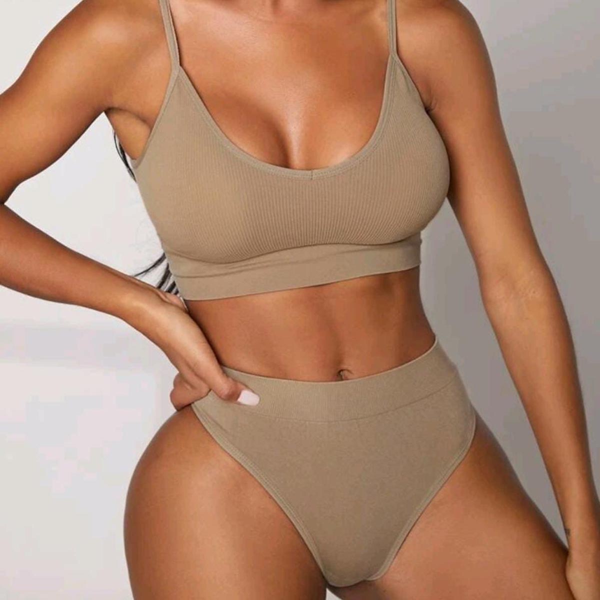 Conjunto Sem Costura Fio Dental Gringa - Imagem 3