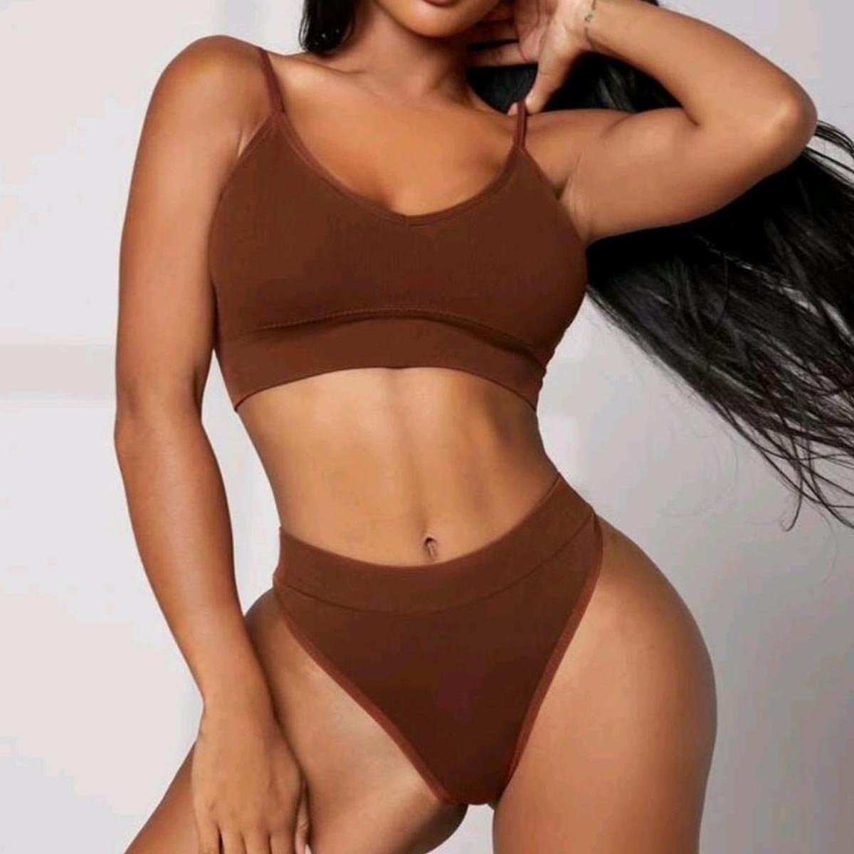 Conjunto Sem Costura Fio Dental Gringa