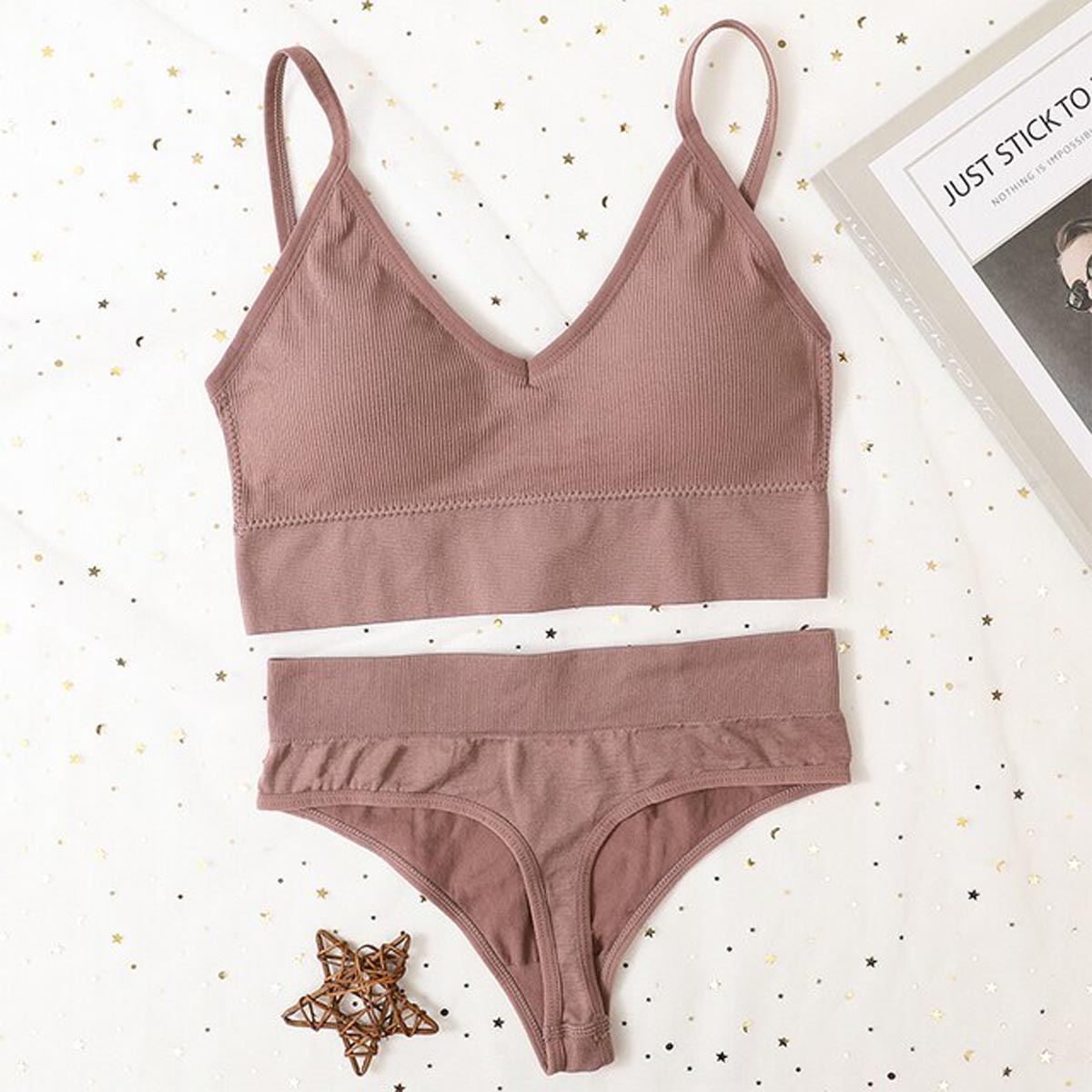 Conjunto Sem Costura Fio Dental Gringa - Imagem 7