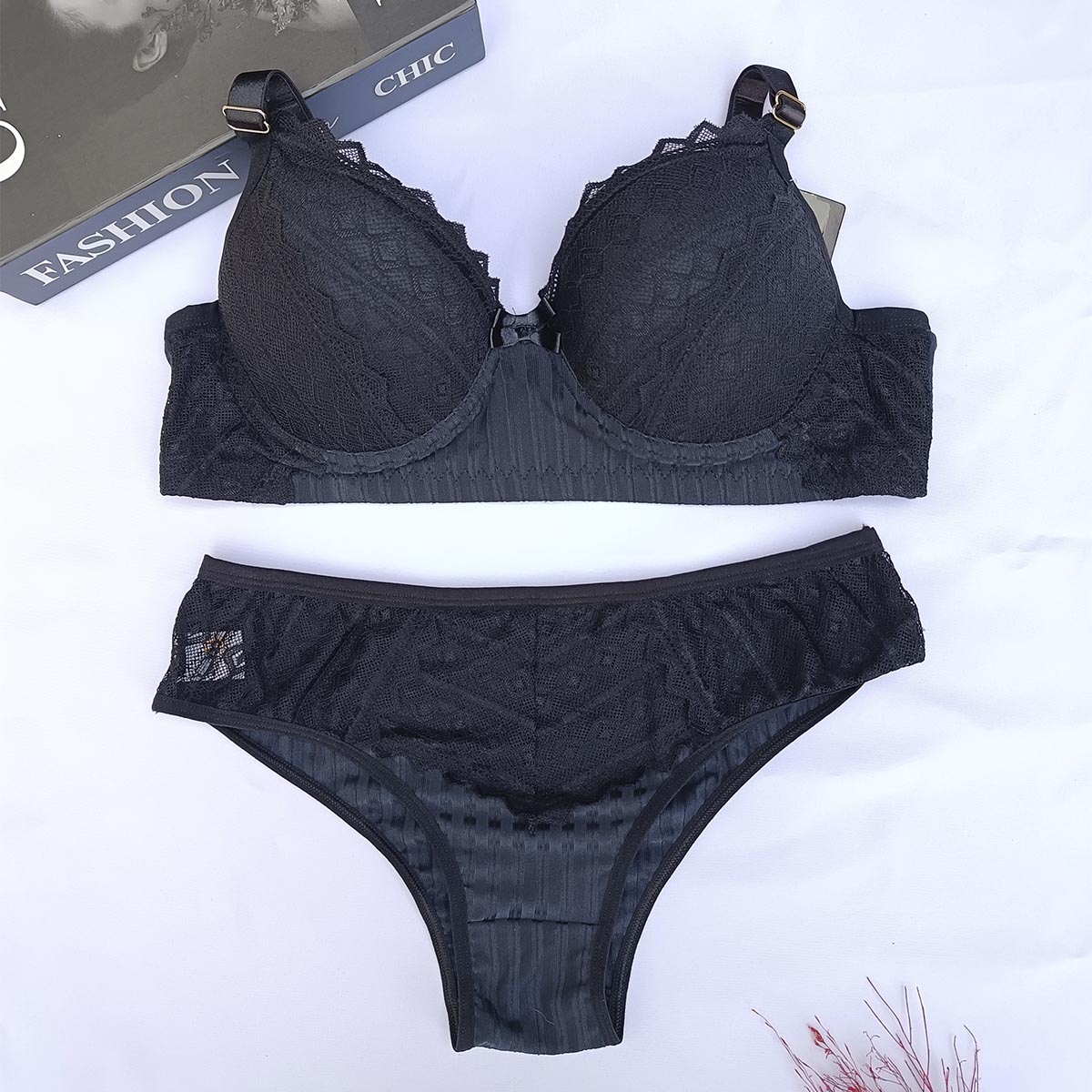 Conjunto Lingerie Plus Size Agata - Imagem 9