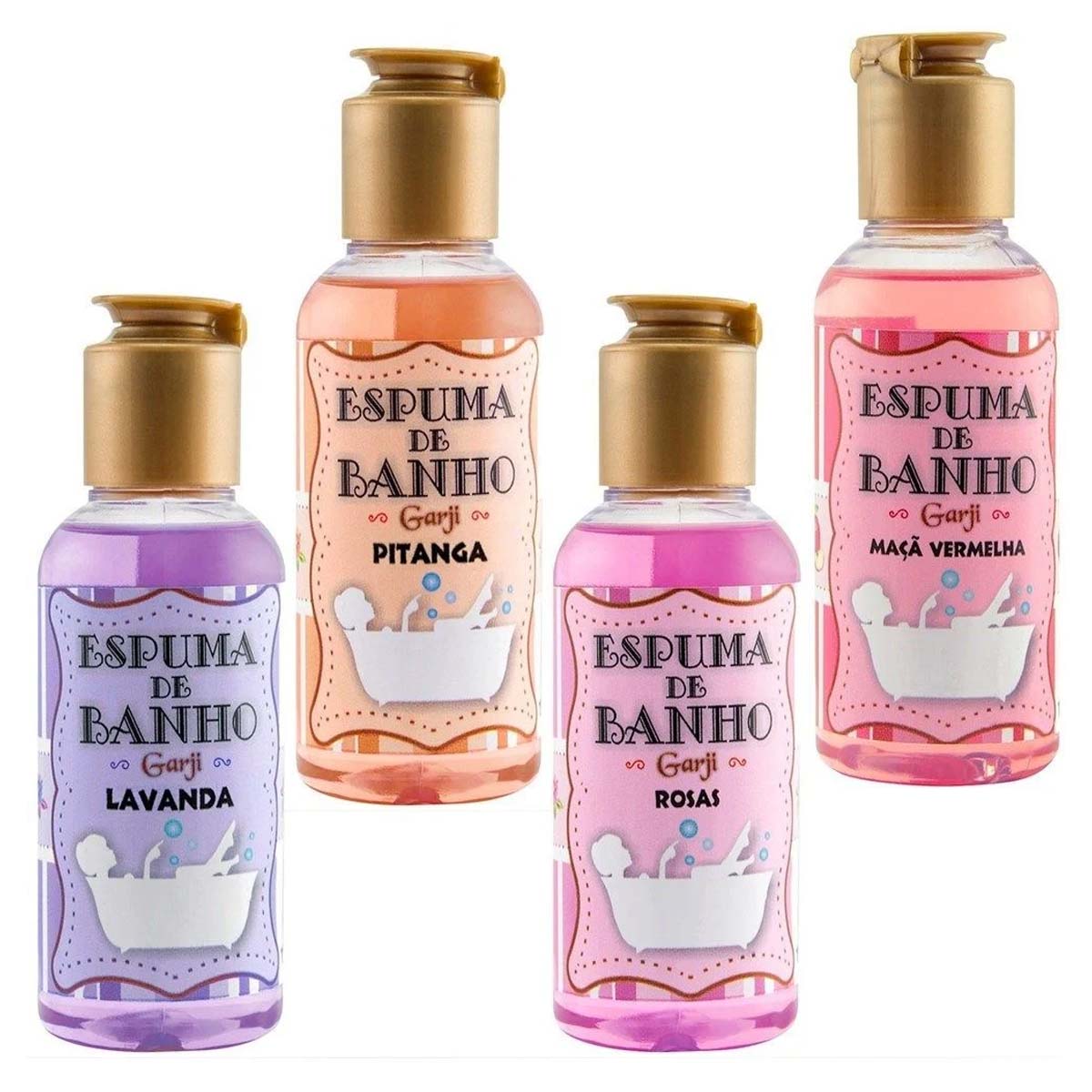 Espuma De Banho Aromática 120ml Garji