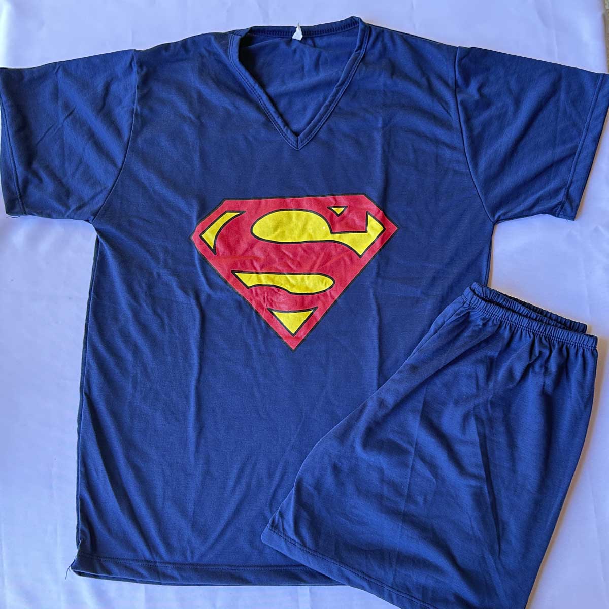 Pijama Camiseta Personagens Masculino Ref 213 - Imagem 3