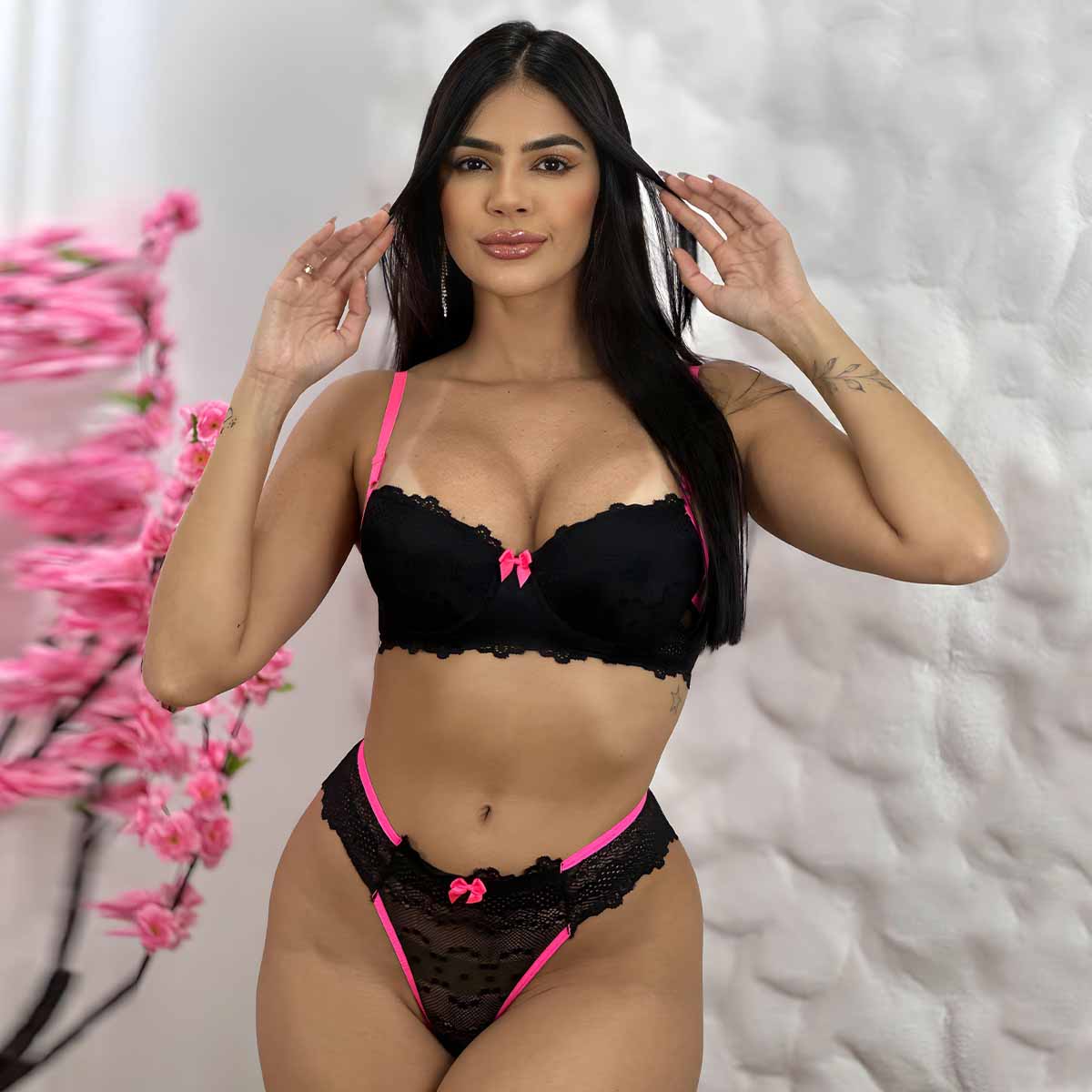 Conjunto Lingerie Premium Brunella - Imagem 4